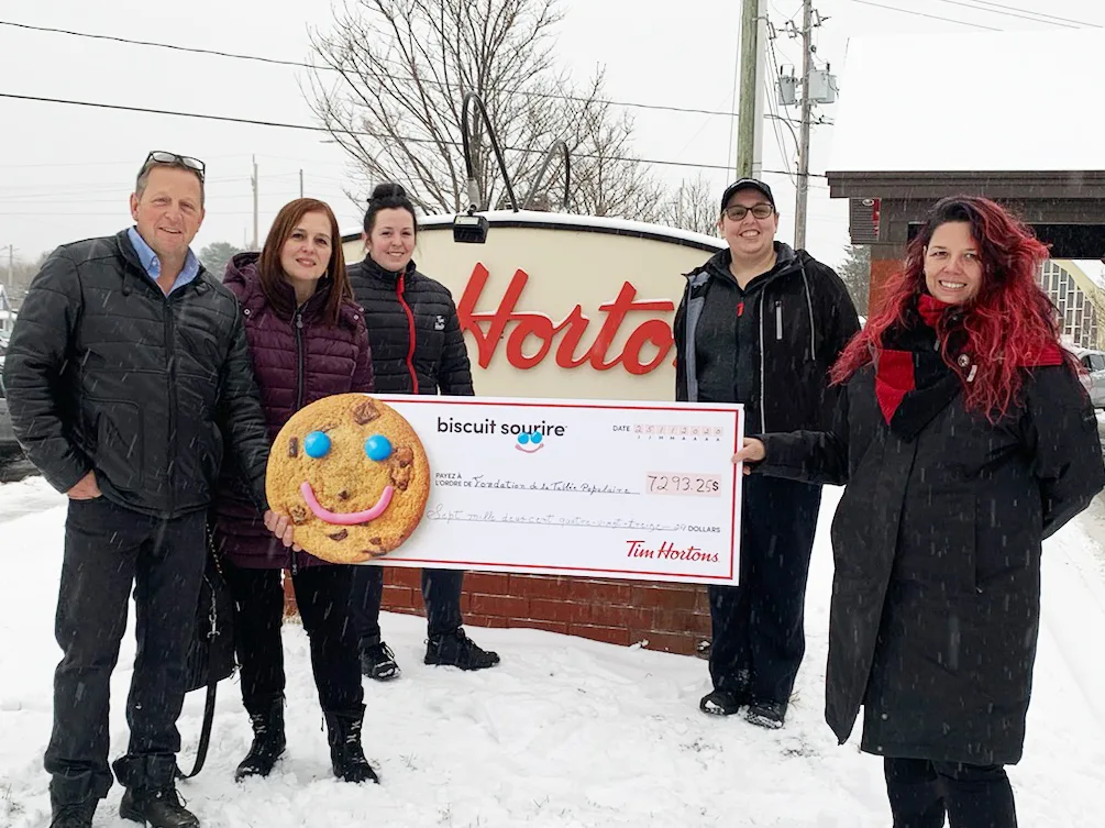 Biscuit sourire édition 2020  Tim Hortons