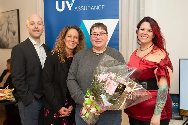 Gagnante de la 23e édition de la Loto-Maison UV Assurance