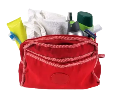 Trousse d'hygiène distribuée par la Fondation de la Tablée populaire